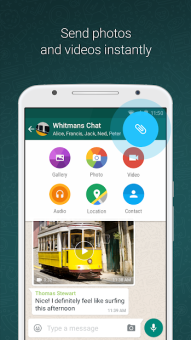 WhatsApp Messenger screen 2