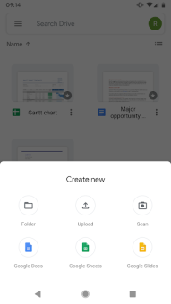 Google Drive screen 2