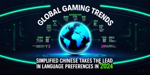 Image for article 'Global Gaming Trends: Simplified Chinese Takes the Lead in Language Preferences in 2024'
