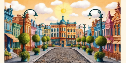 Image for article 'Charming City-Building Simulator Set in a Whimsical Early 20th Century World'