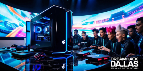 Image for article 'Revving Up Digital Futures: Embracing Luxury and Gaming Innovation at DreamHack Dallas'