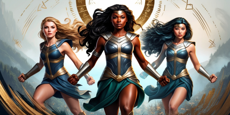 Empowering Valkyries: Strategic Adventures in Run! Goddess image
